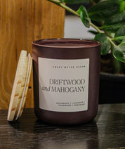 Driftwood and Mahogany 15 oz Soy Candle