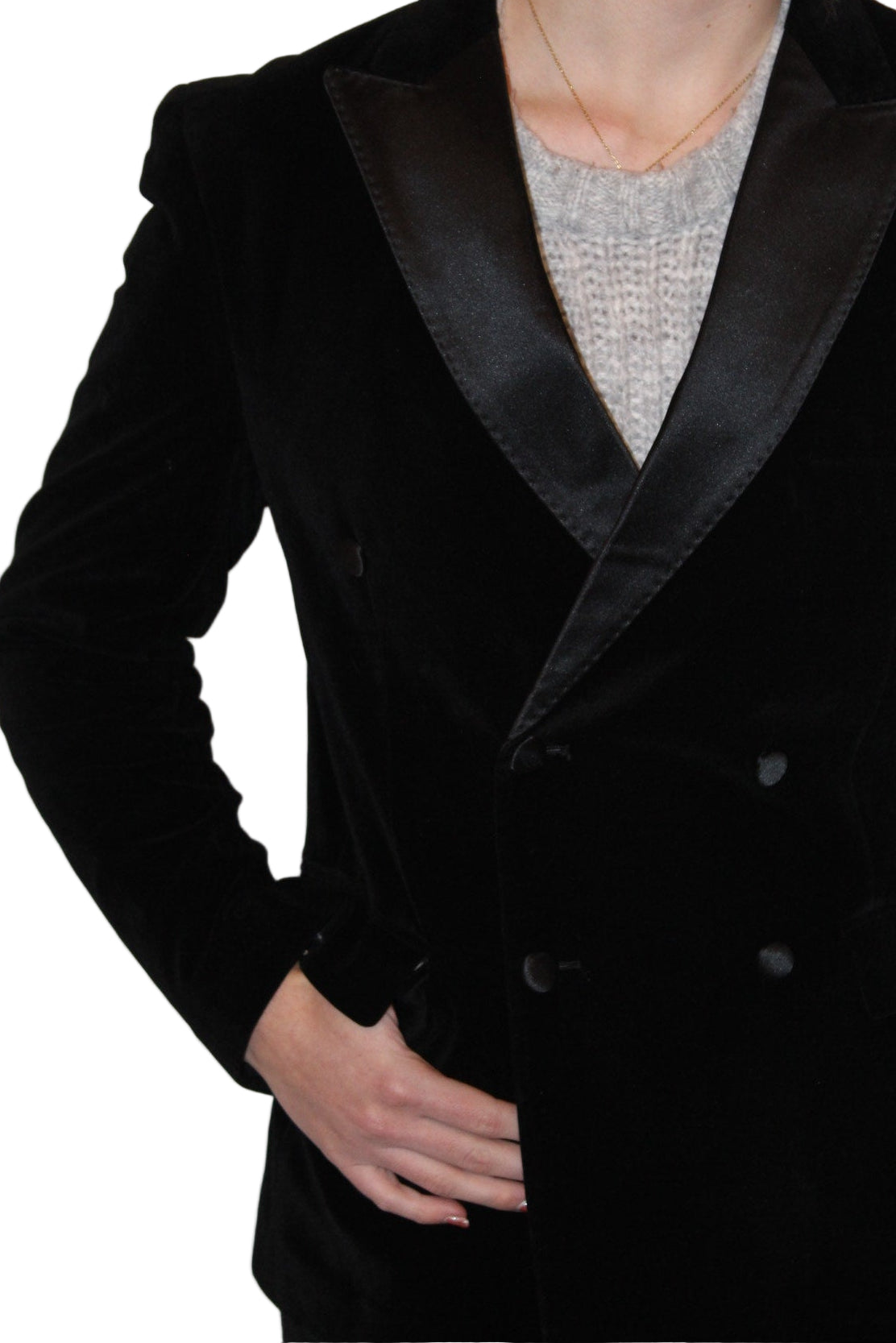 Velvet Tuxedo Jacket