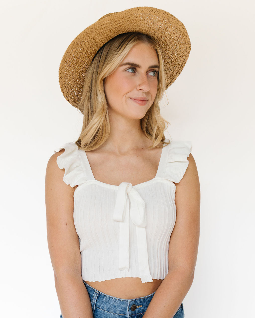 Classic Summer Panama Hat Wide Brim