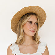 Classic Summer Panama Hat Wide Brim