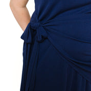 Plus Size Sleeveless Wrap Dress