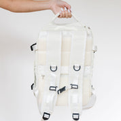 Large White Backpack