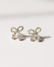 Minimalist Bow Knot Earrings