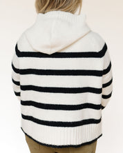 Striped Sweater Hoodie