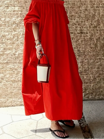 Plus Size Off Shoulder Dress