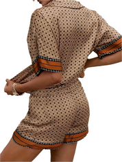 Boho Print Two Piece Set