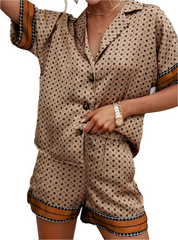 Boho Print Two Piece Set