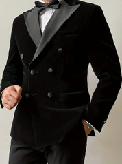 Velvet Tuxedo Jacket