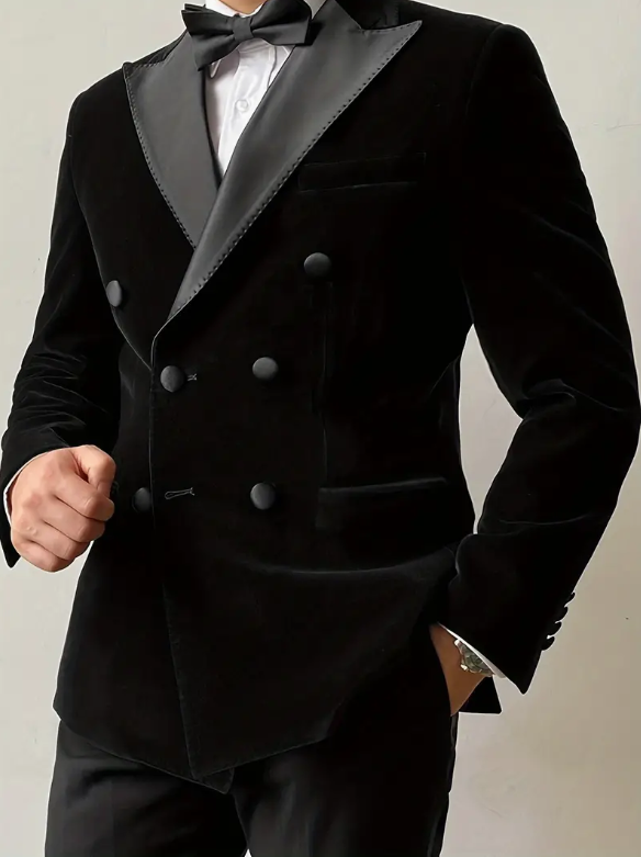 Velvet Tuxedo Jacket