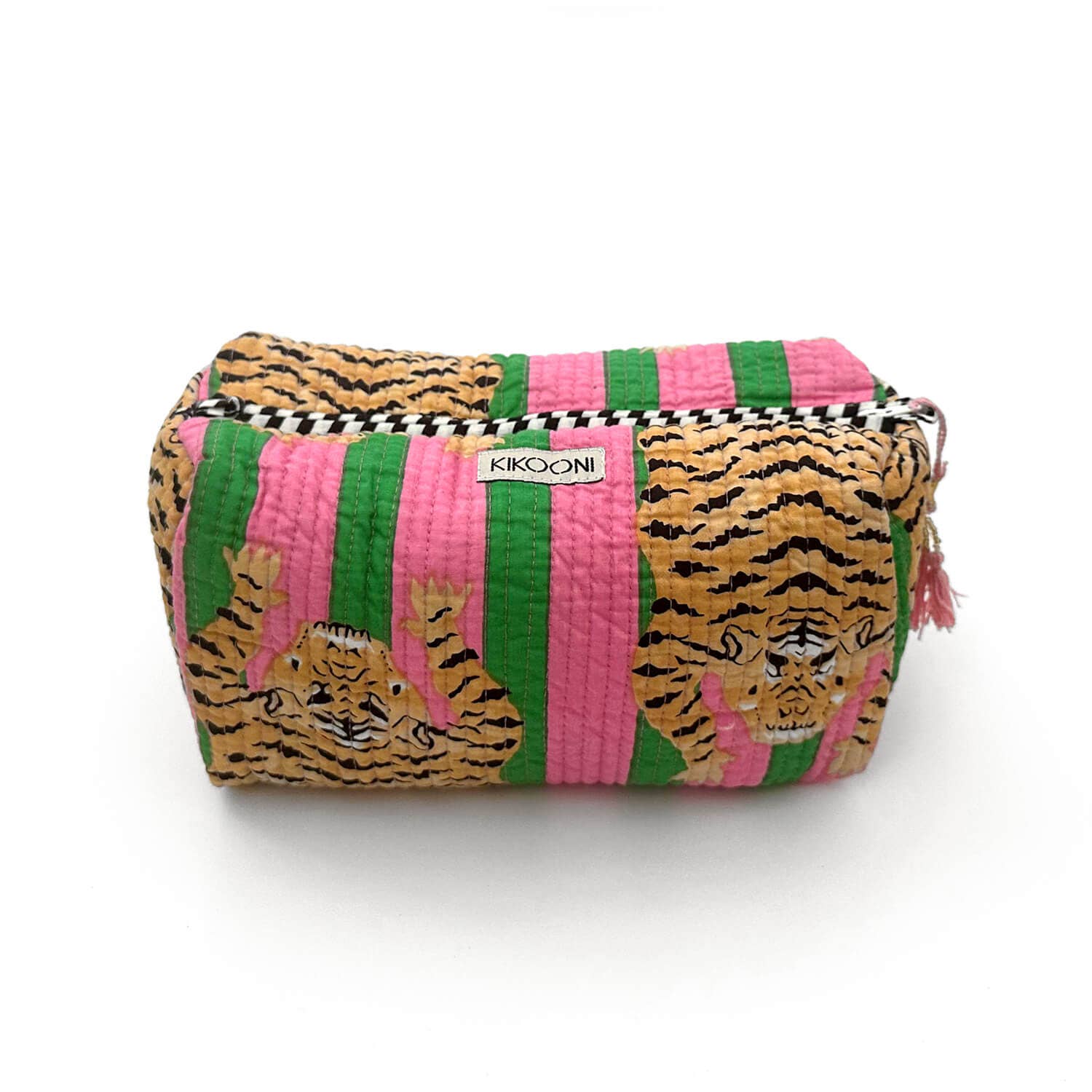 Handmade cosmetic bag - Poppy Tiger Candy