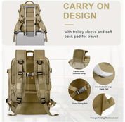 Large Khaki Backpack