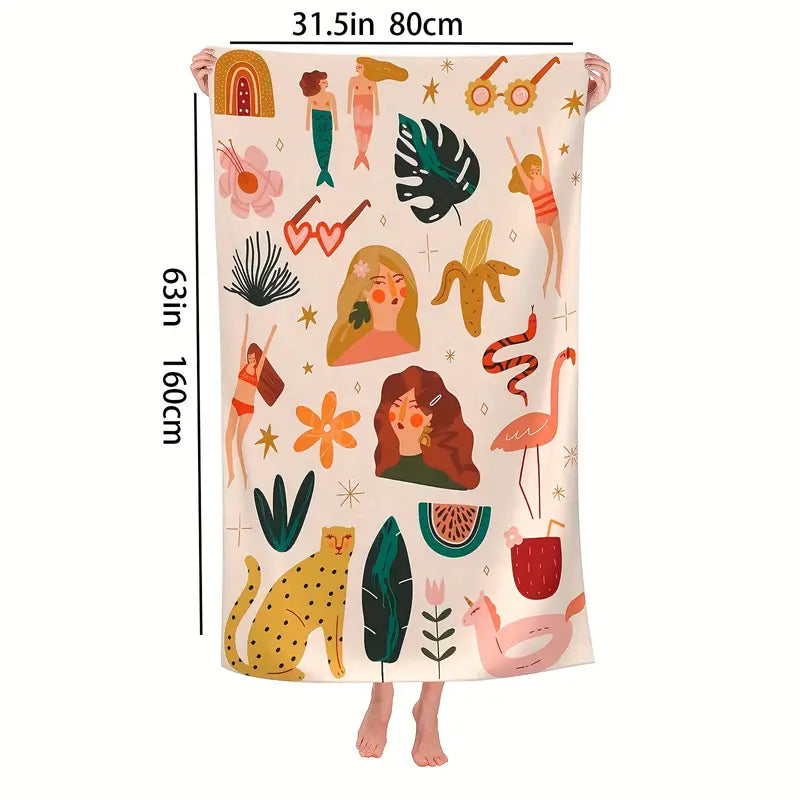 Large Beach Towel