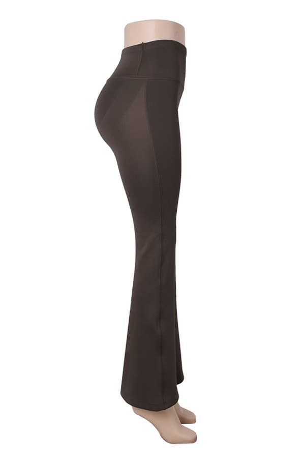 Fur Lined Flare Legging