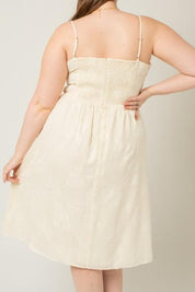 Plus Size Square Midi Dress